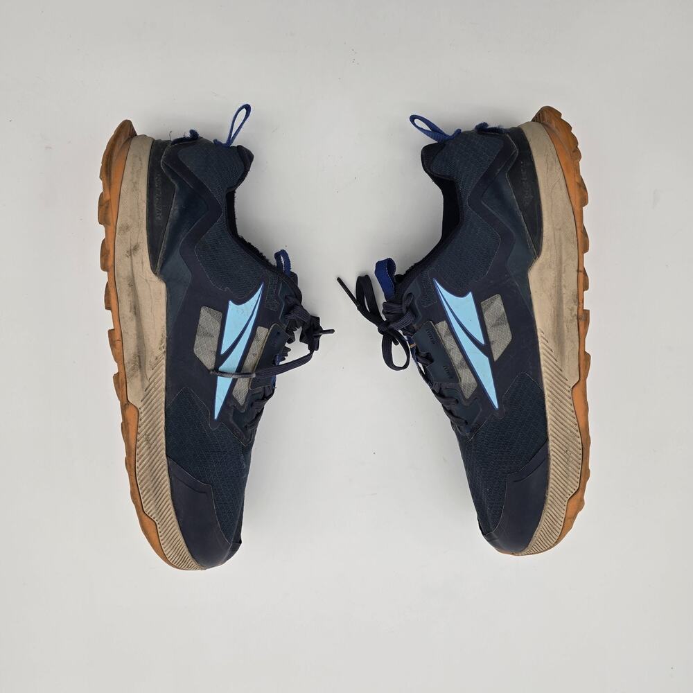 Altra Lone Peak 7 Mens Size 8 Navy Blue Trail Running Shoes Sneakers Zero Drop